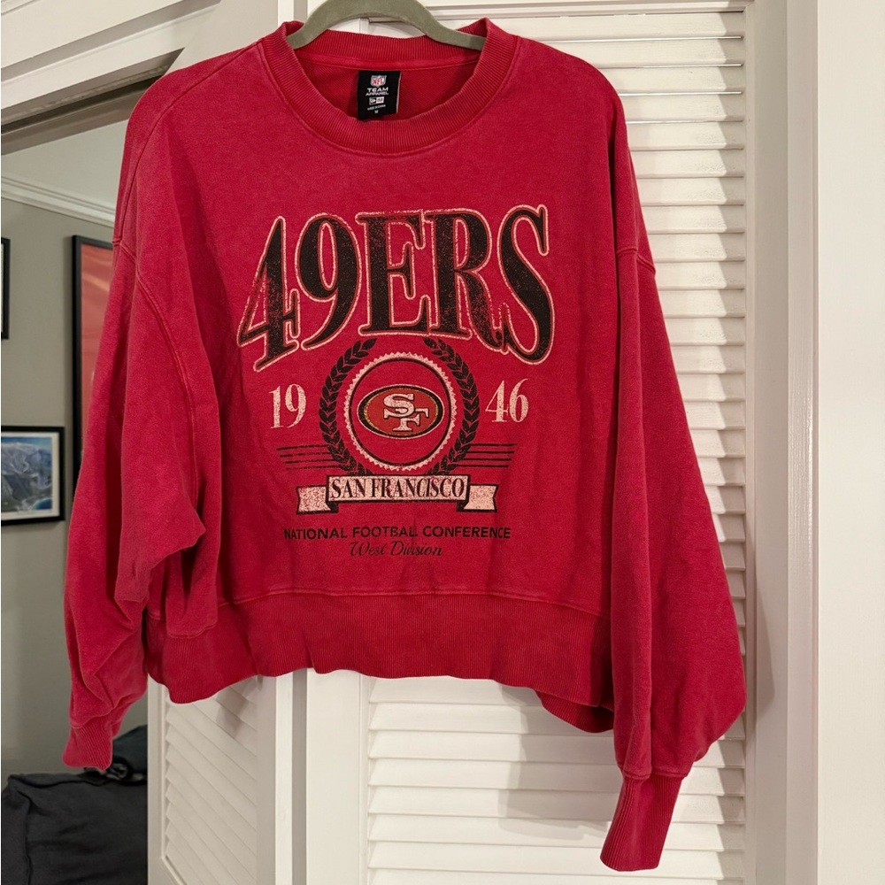 New Era 49ers Throwback Women's Crewneck | S